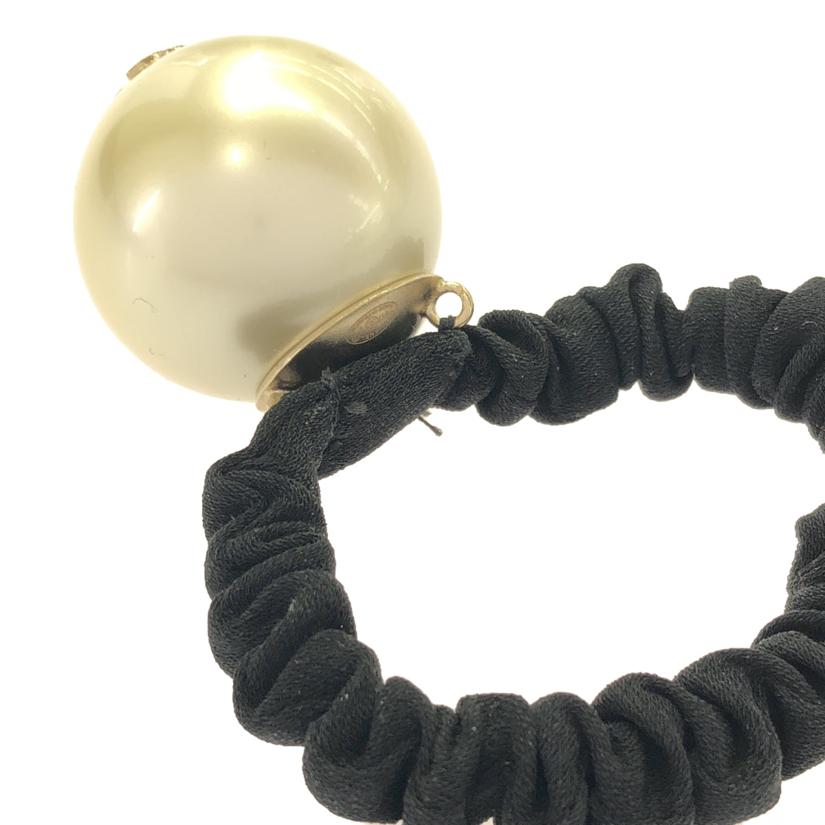 CHANEL / Chanel | Coco Mark Pearl Hair Tie / Scrunchie Accessories |