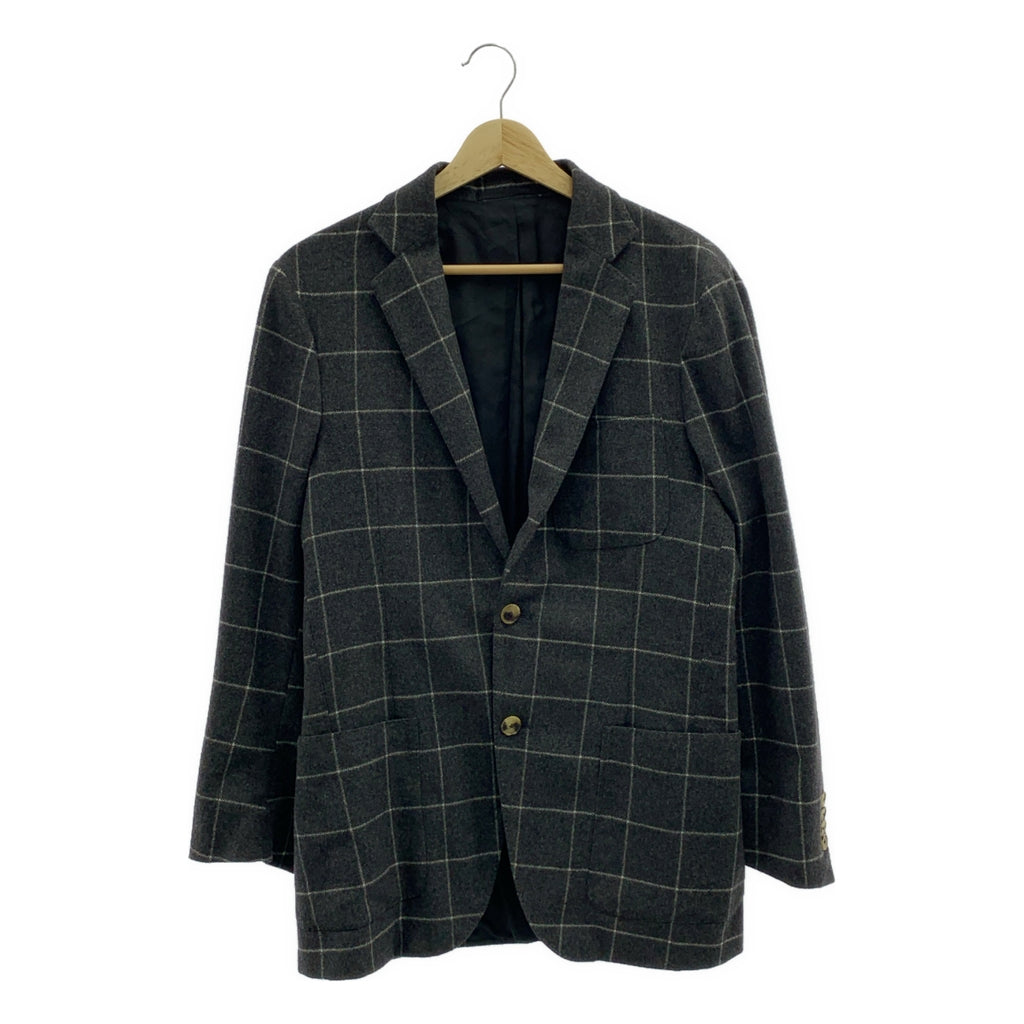 TOMORROWLAND | Da Parma Al Mondo 羊毛格紋 2B 修身夾克 | 46 碼 | 男士