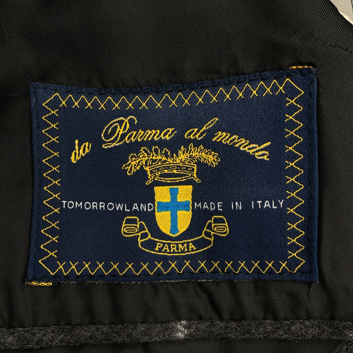 TOMORROWLAND | Da Parma Al Mondo 羊毛格紋 2B 修身夾克 | 46 碼 | 男士