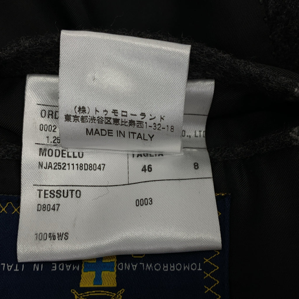 TOMORROWLAND | Da Parma Al Mondo 羊毛格紋 2B 修身夾克 | 46 碼 | 男士