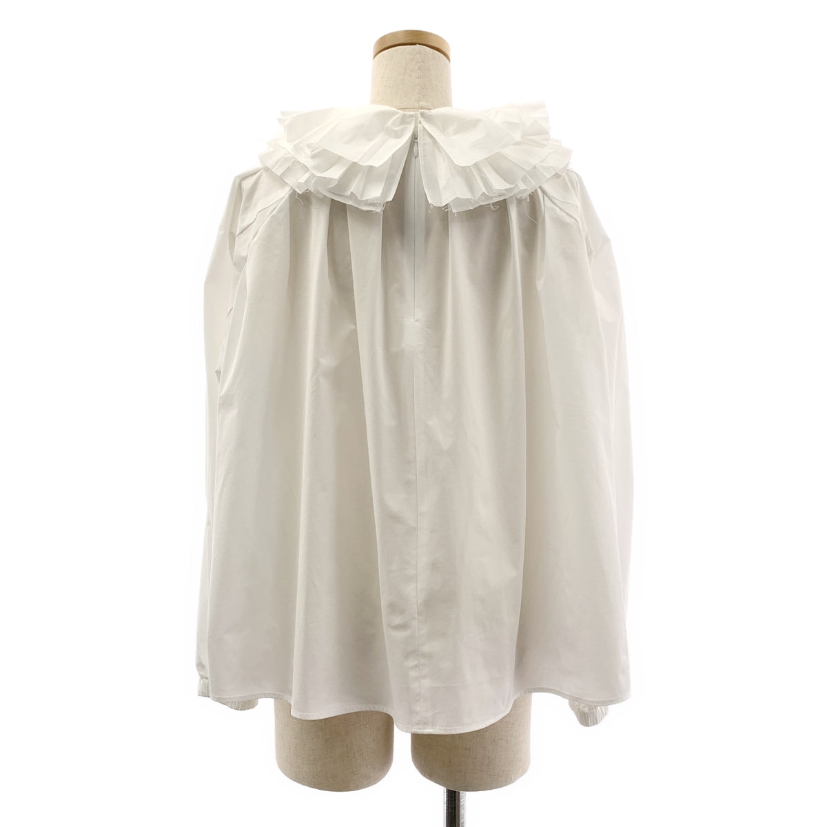 cygne | Thierry 荷葉邊套頭襯衫 | 白色 | 女款