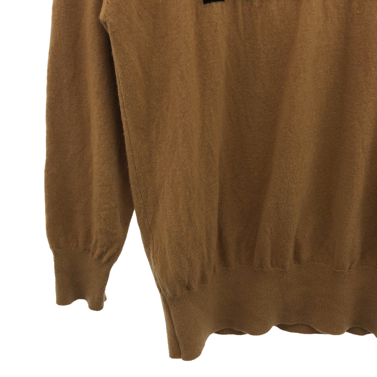 Spick and Span | ESSENCE Logo Knit Pullover | F | Camel | Women's