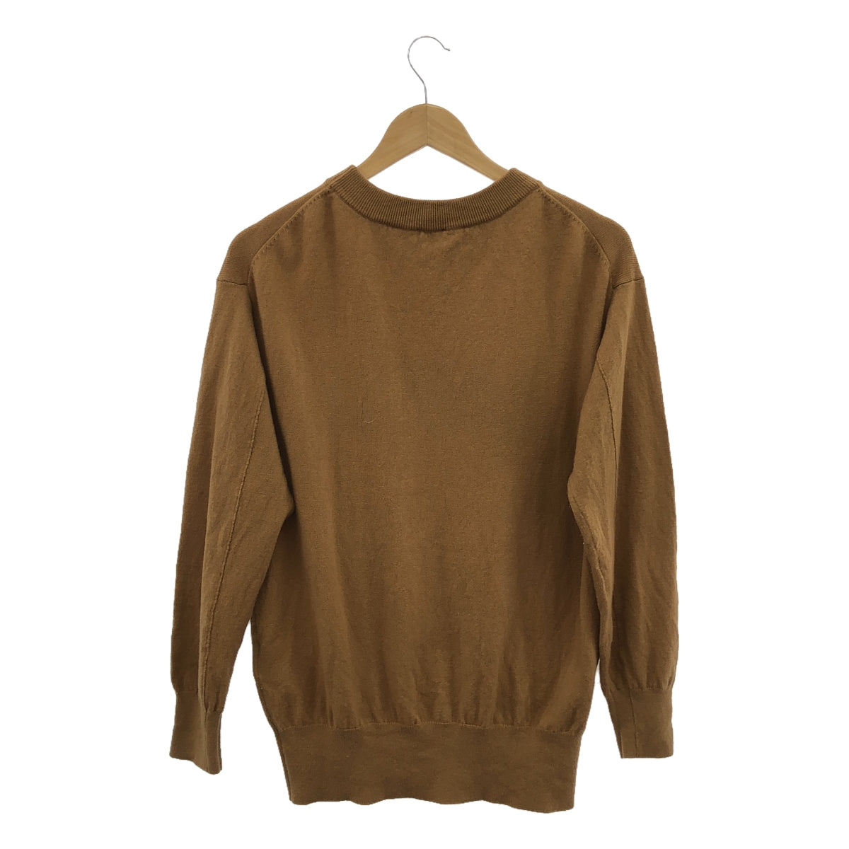 Spick and Span | ESSENCE Logo Knit Pullover | F | Camel | Women's