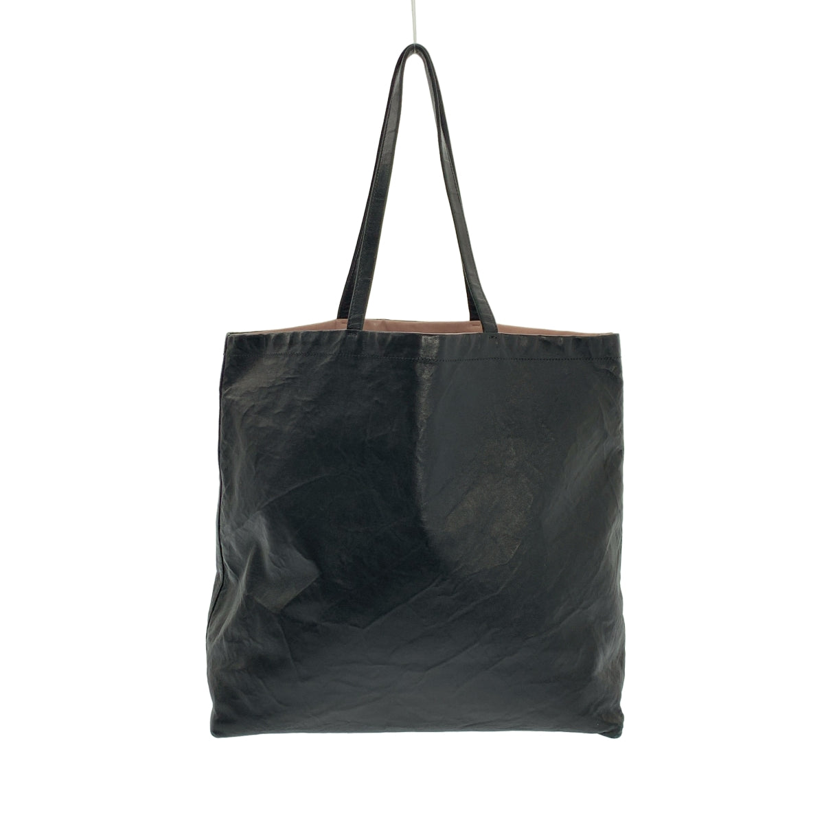 PRADA / 프라다 | 뒤집을 수있는 가죽 로고 핸드 토트 백 |