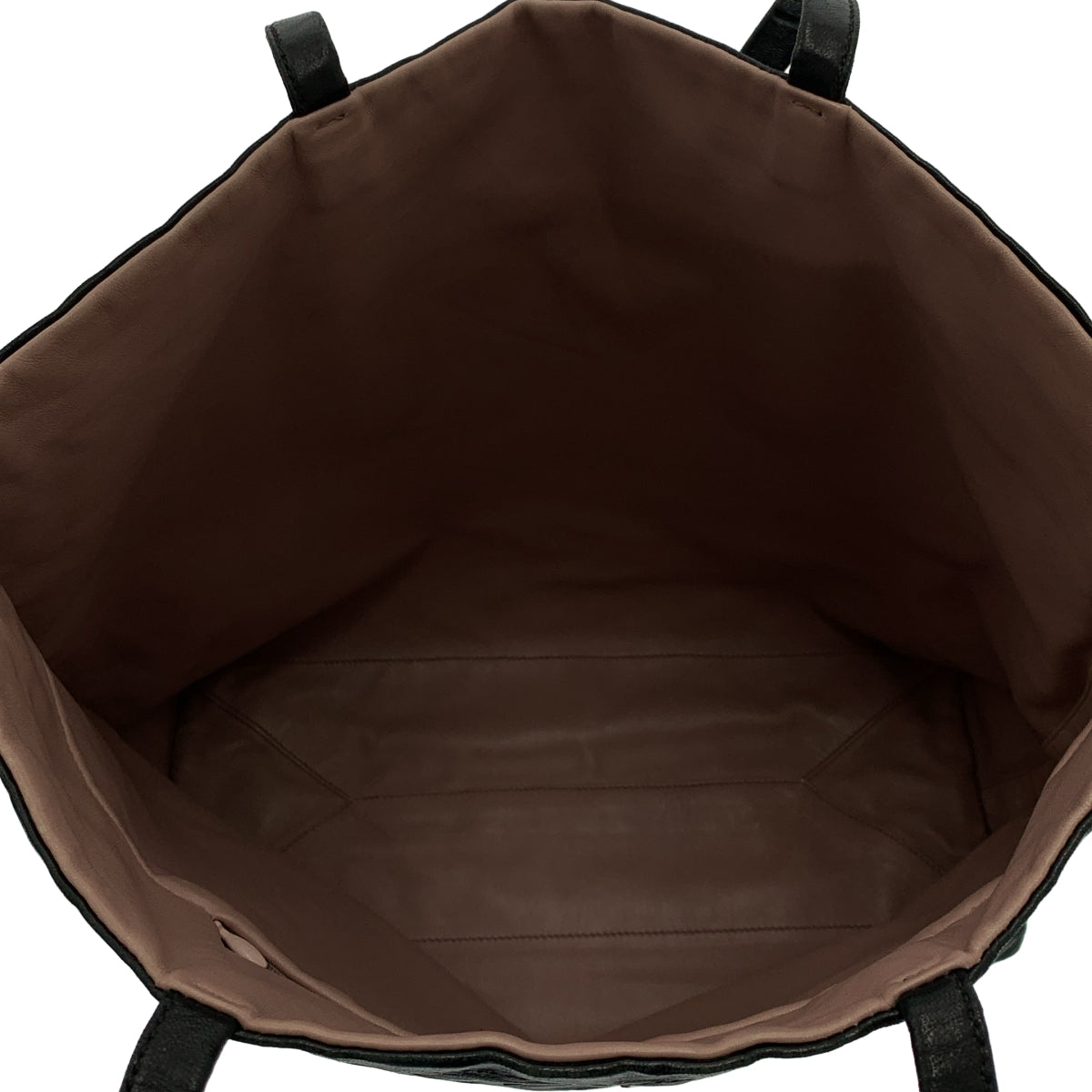 PRADA / 프라다 | 뒤집을 수있는 가죽 로고 핸드 토트 백 |