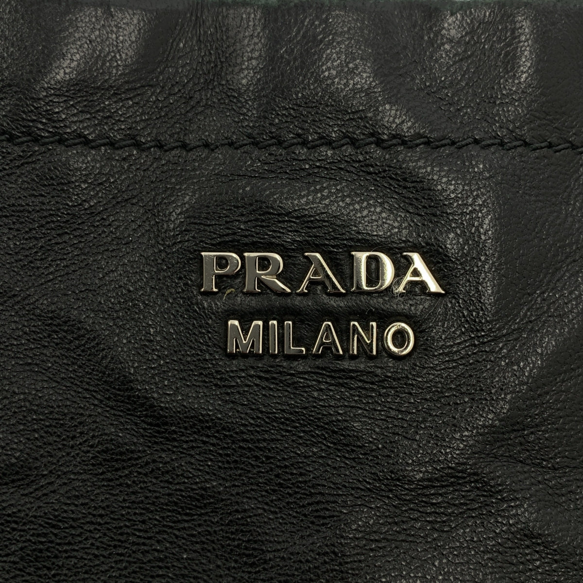 PRADA / 프라다 | 뒤집을 수있는 가죽 로고 핸드 토트 백 |