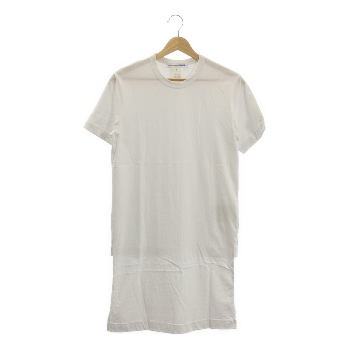 COMME des GARCONS SHIRT / 콤데 갤슨 셔츠 | 프론트 롱 크루넥 티셔츠 | XS | 남성