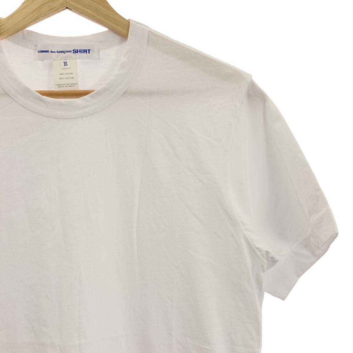 COMME des GARCONS SHIRT / 콤데 갤슨 셔츠 | 프론트 롱 크루넥 티셔츠 | XS | 남성