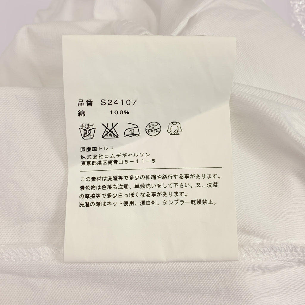 COMME des GARCONS SHIRT / 콤데 갤슨 셔츠 | 프론트 롱 크루넥 티셔츠 | XS | 남성