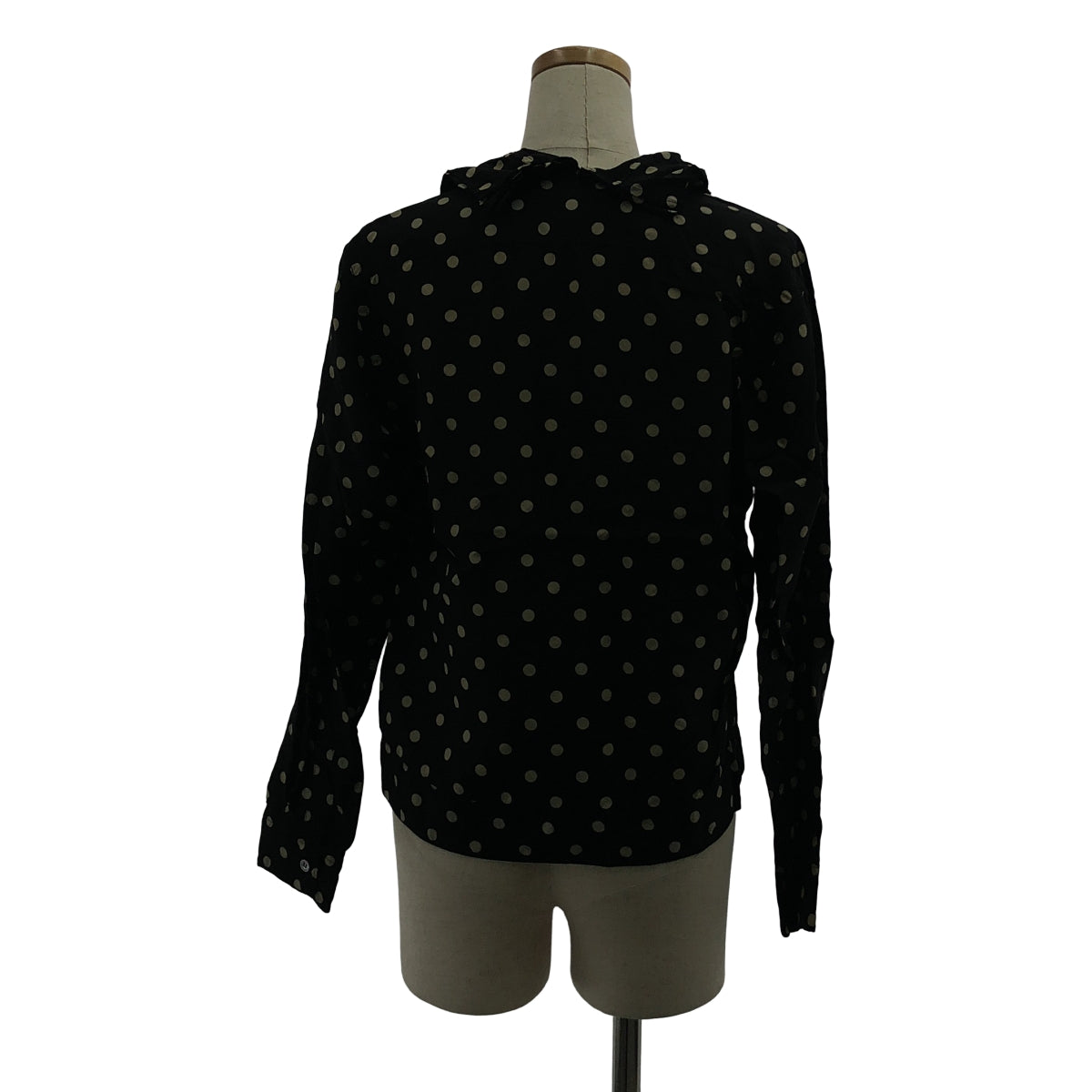 JUNYA WATANABE COMME des GARCONS / ジュンヤワタナベ | 2006SS | キュプラ ドット レイヤードカラー シャツ ブラウス | S | レディース