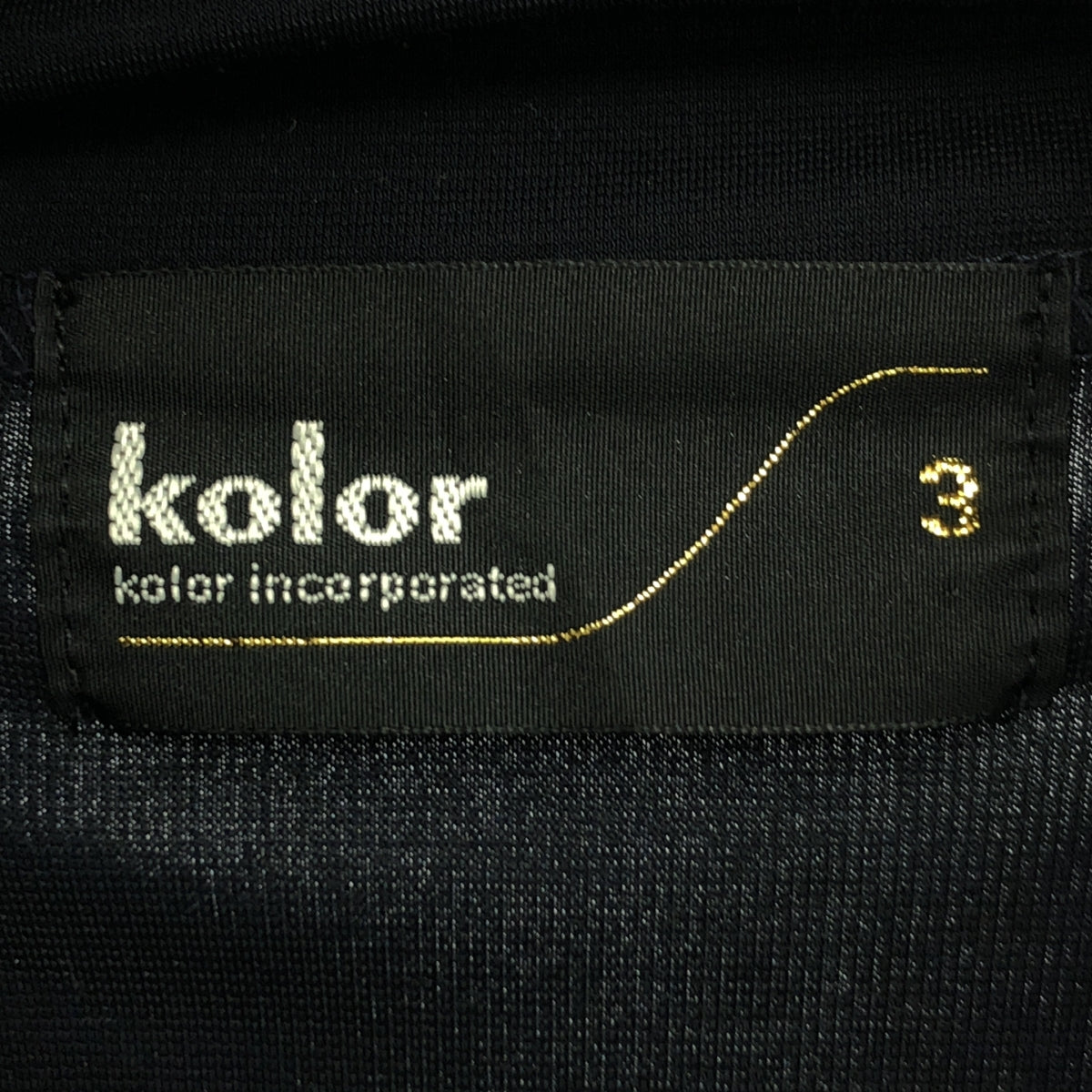 kolor / 컬러 | 2020AW | High gauge cotton stretch long sleeve shirt / 하이 게이지 코튼 스트레치 셔츠 컷소우 | 3 | 남성