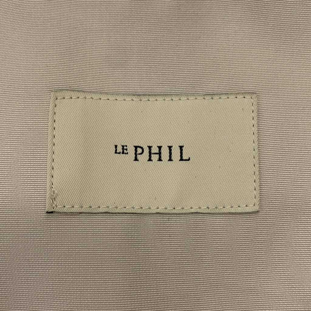 LE PHIL / 루필 | 실크 자가드 지레 블라우스 / 안감 포함 | F | 여성