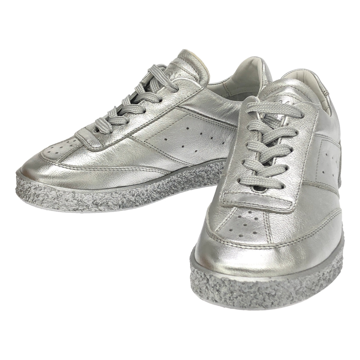MM6 Maison Margiela / エムエムシックスメゾンマルジェラ | 2023AW | メタリック ローカット スニーカー | 36 |