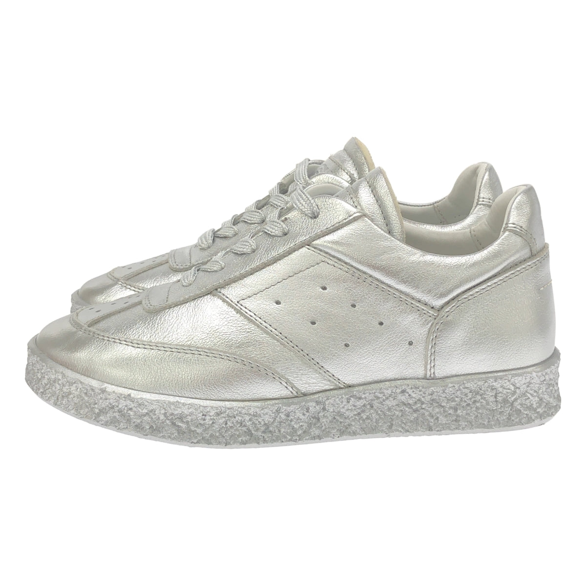 MM6 Maison Margiela / エムエムシックスメゾンマルジェラ | 2023AW | メタリック ローカット スニーカー | 36 |