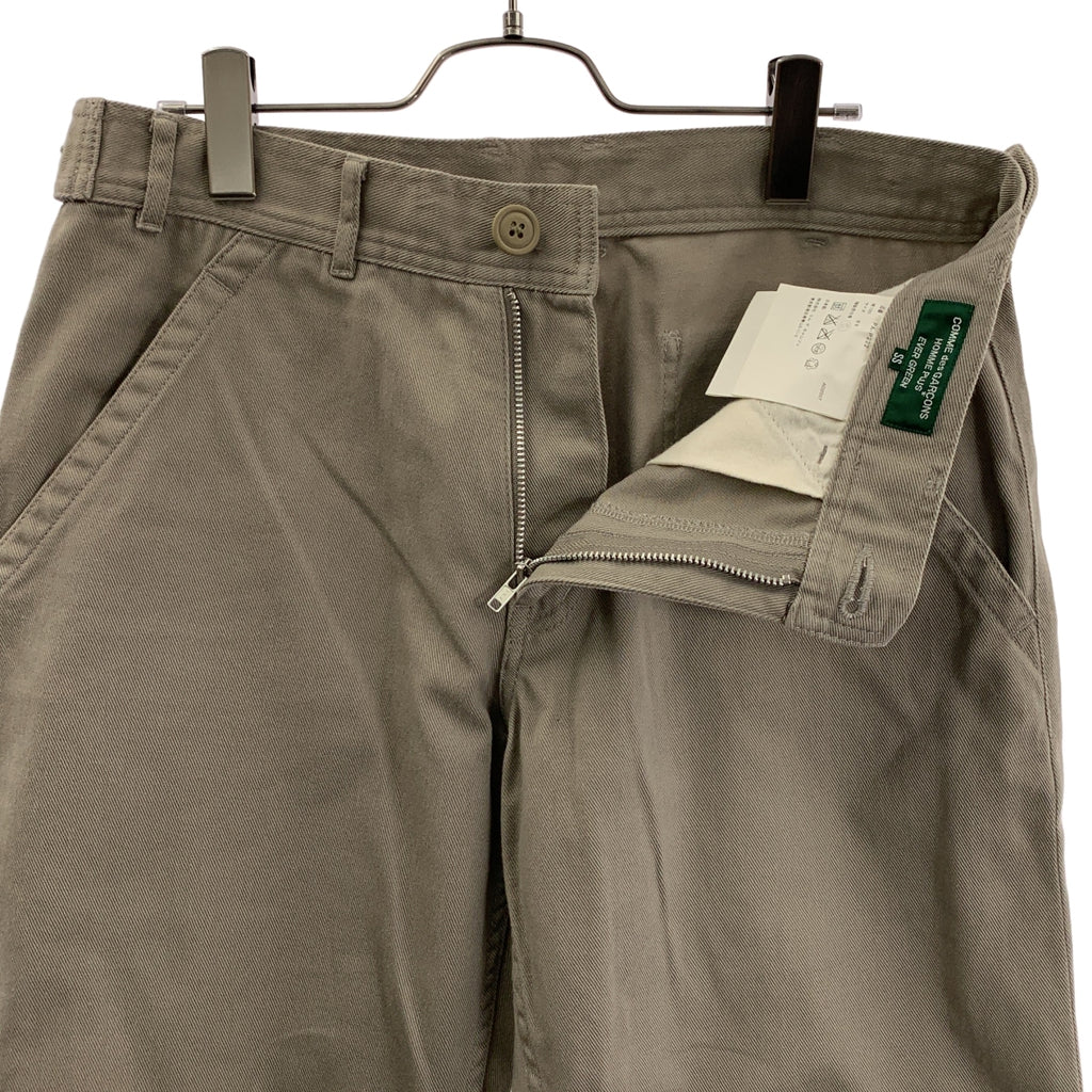 COMME des GARCONS HOMME PLUS / コムデギャルソンオムプリュス | 2008SS | EVERGREEN / 製品洗い加工 コットン パンツ | SS | メンズ