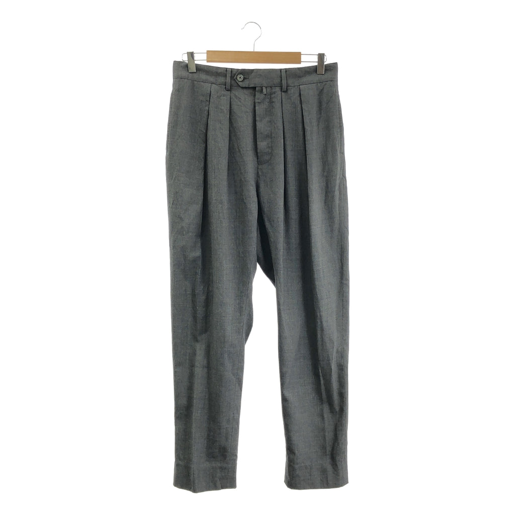 NEAT / ニート | ウール 2タック パンツ | 46 | メンズ