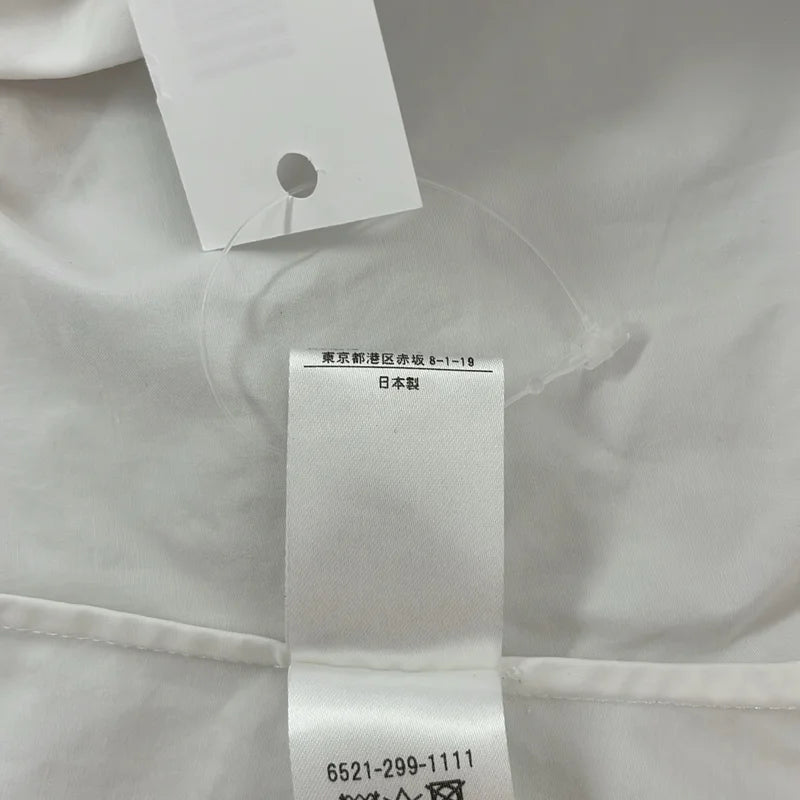 Drawer / ドゥロワー | コットン ギャザー スタンドカラー プルオーバーブラウス | 36 | レディース