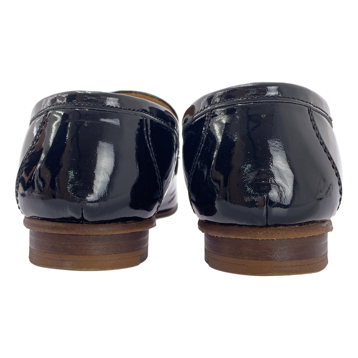 plus by chausser / 프류스 바이쇼세 | 특허 가죽 술 로파 | 35 1/2 | 블랙 |