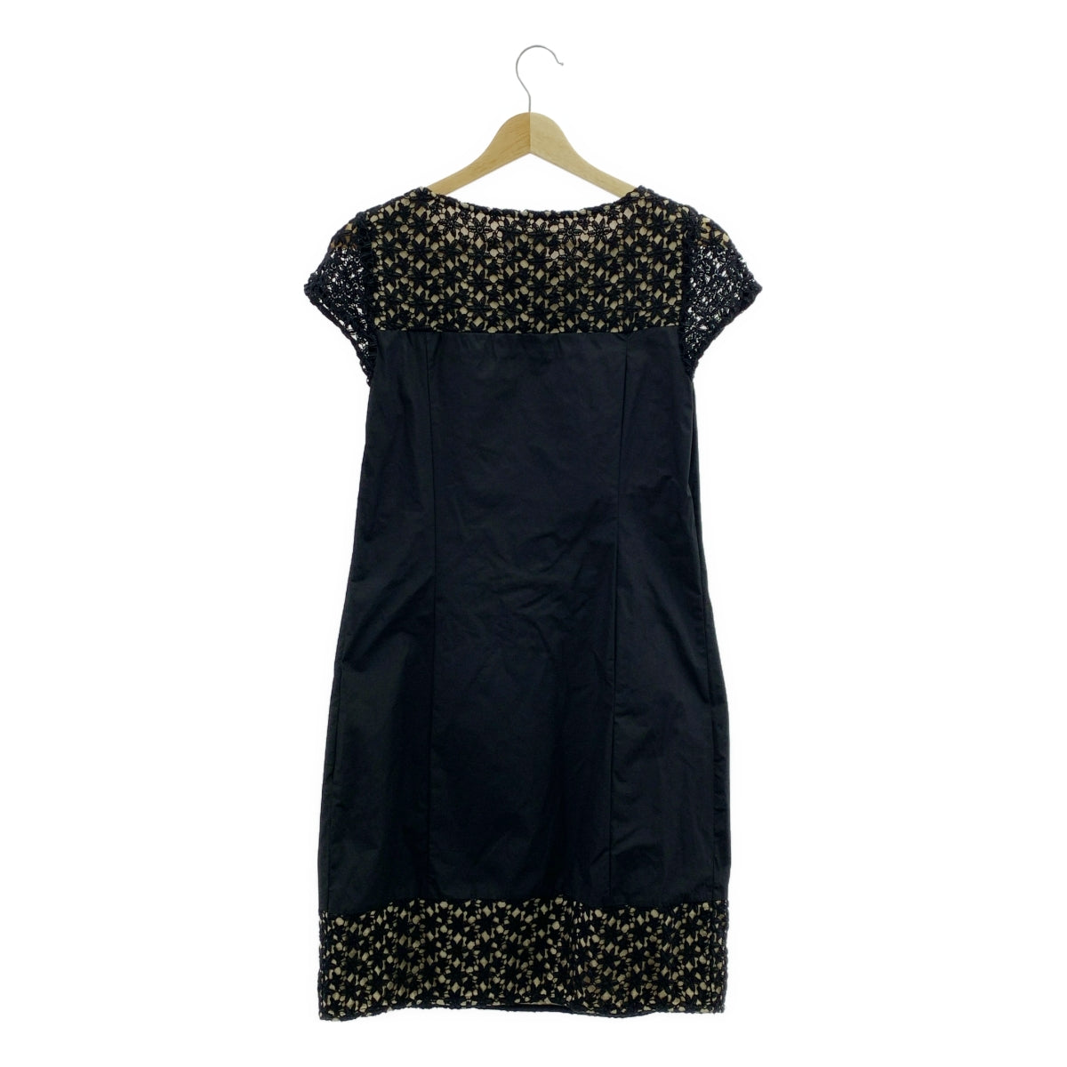 WEEKEND MAX MARA / ウィークエンドマックスマーラ | フラワーレース サイドジップ ドレス ワンピース | 40 | レディース