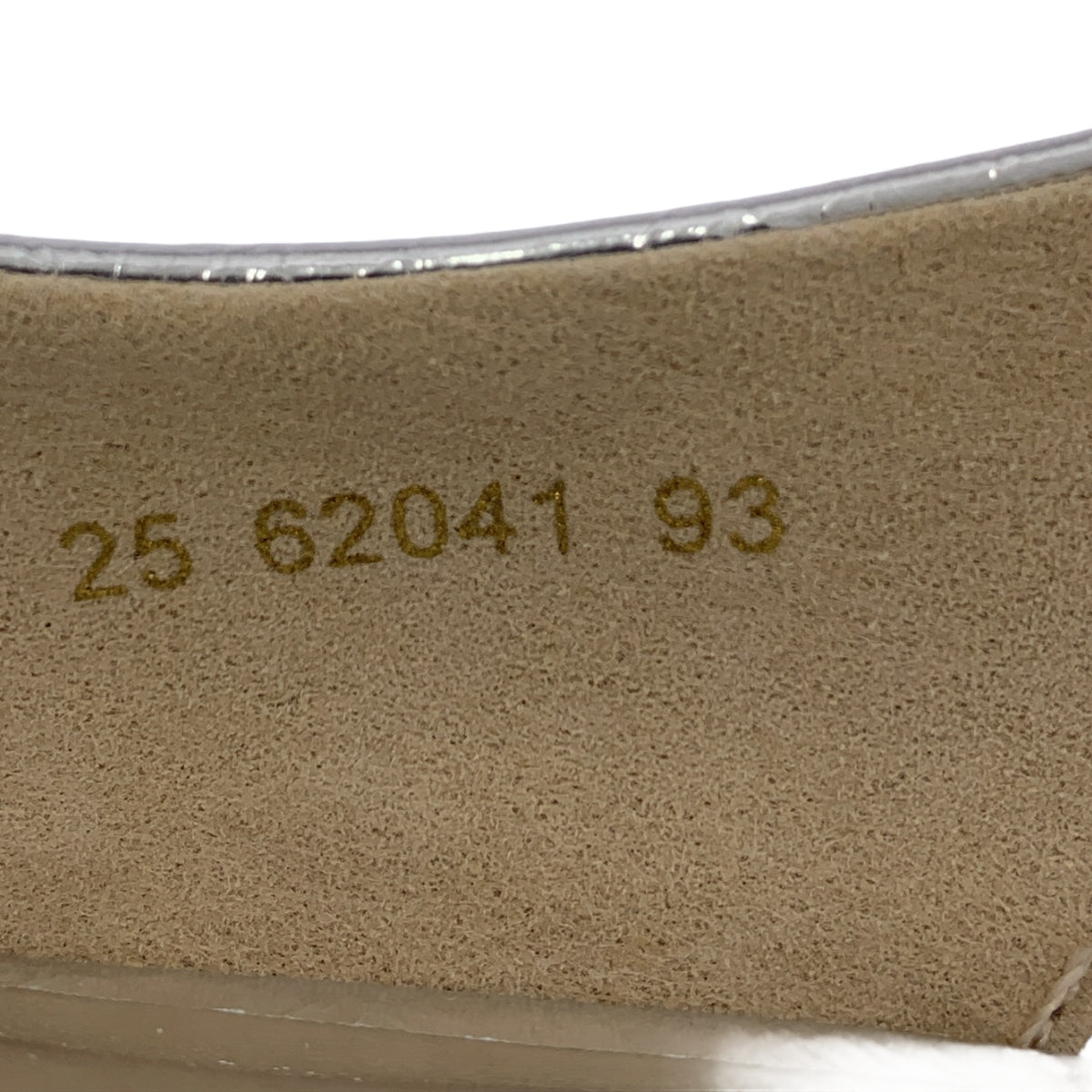 [狀況良好] Le Talon | 尖頭露跟坡跟鞋 | 露跟尖頭高跟鞋 | 23 1/2 | 銀色 | 女款