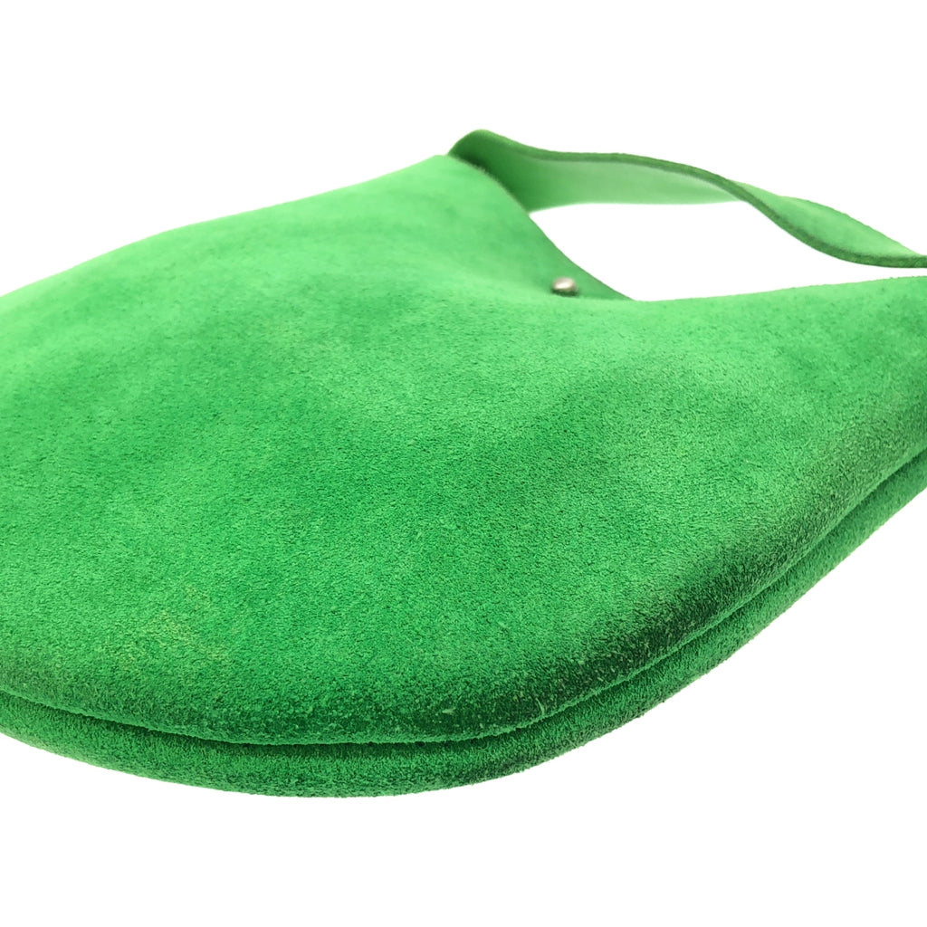 Hender Scheme | One Peace Bag 絨面革單肩包 | 綠色 | 女款