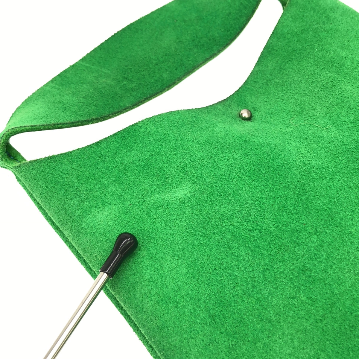 Hender Scheme | One Peace Bag 絨面革單肩包 | 綠色 | 女款