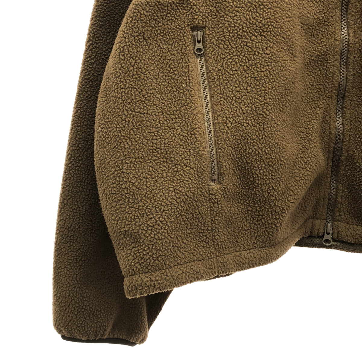 Plage / プラージュ | 【WOOLRICH/ウールリッチ】 別注 FLEECE ジャケット | L | ブラウン | レディース