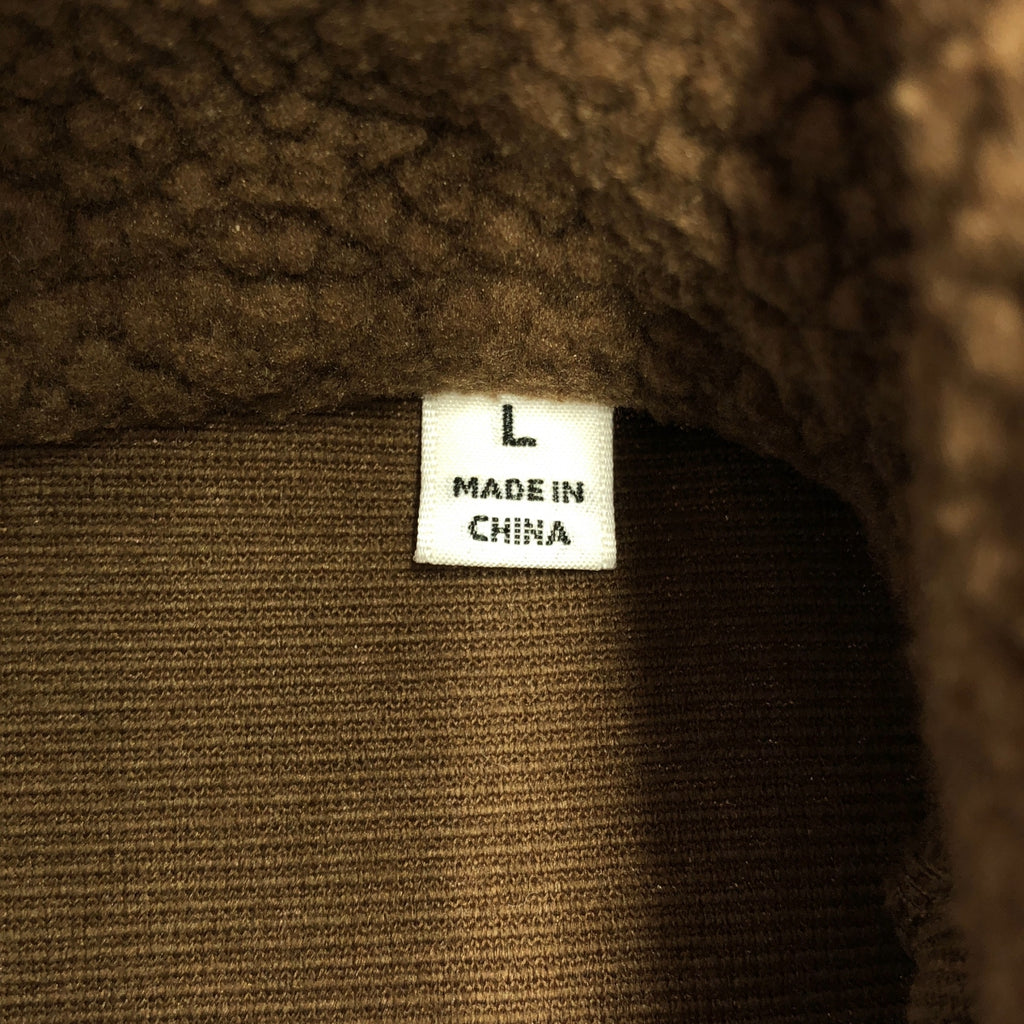 Plage / 플라주 | 【WOOLRICH/울 리치】 별주 FLEECE 재킷 | L | 브라운 |