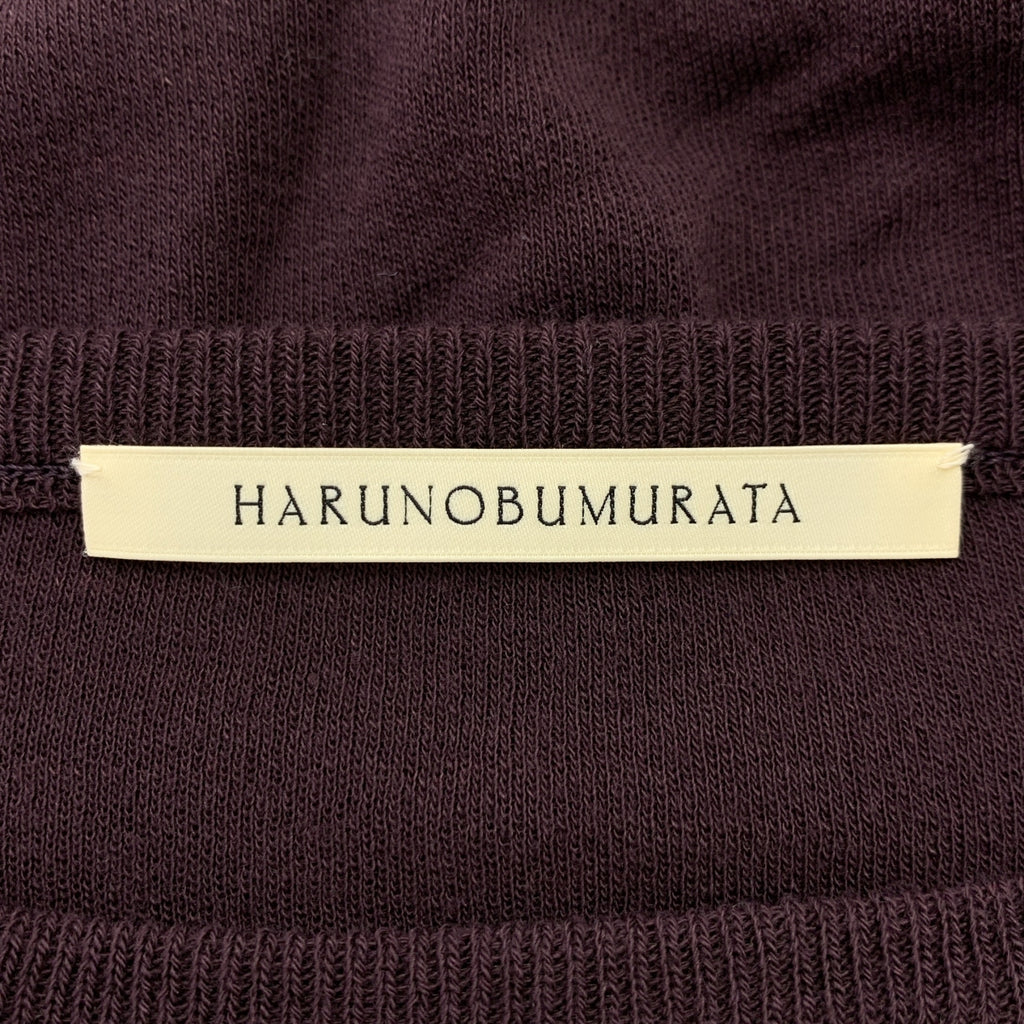 HARUNOBUMURA​​TA | 垂墜袖口光滑針織上衣 / 寬袖長針織毛衣 | 尺寸 36 | 女款