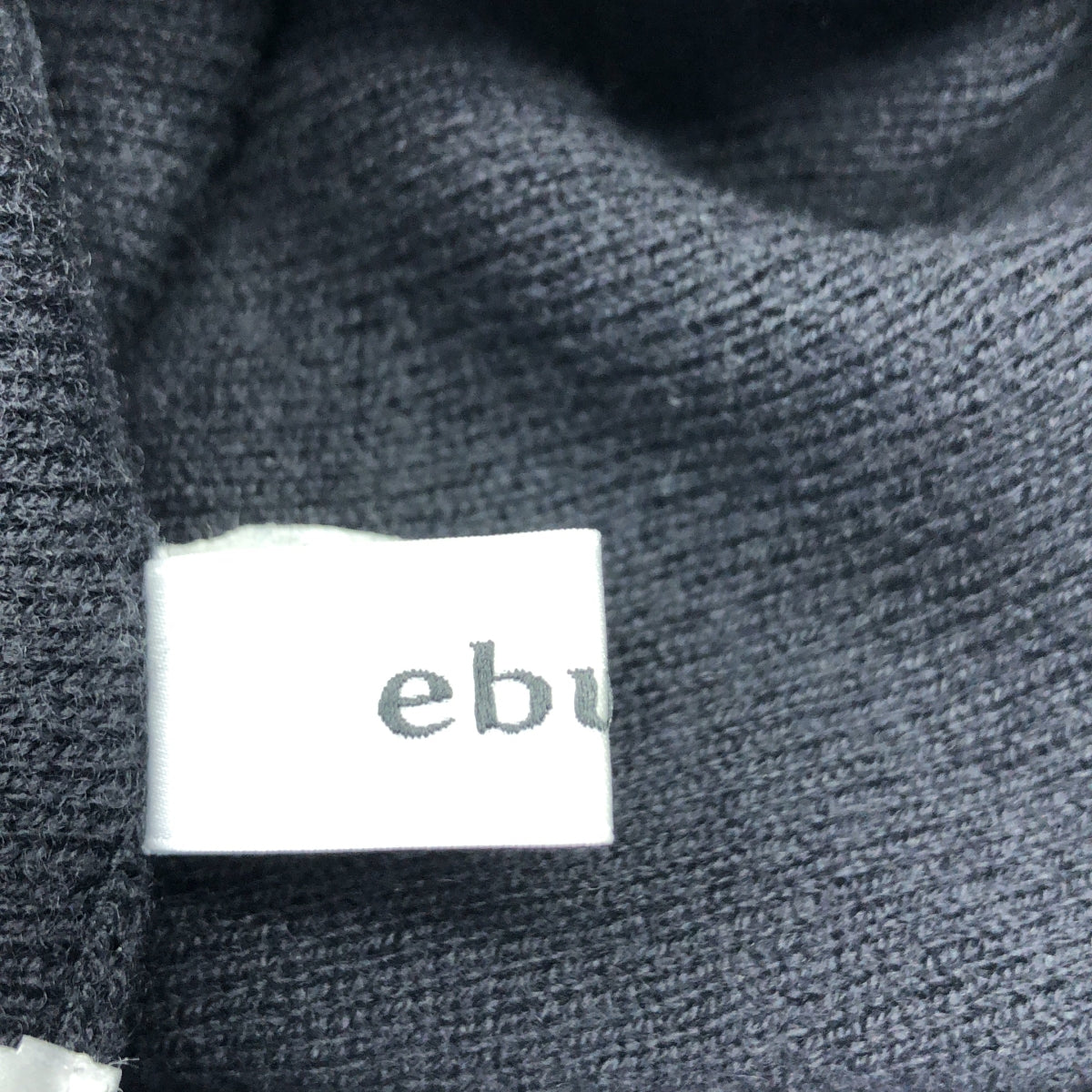 ebure / エブール | ウール ニット スカート | F | ブラック | レディース
