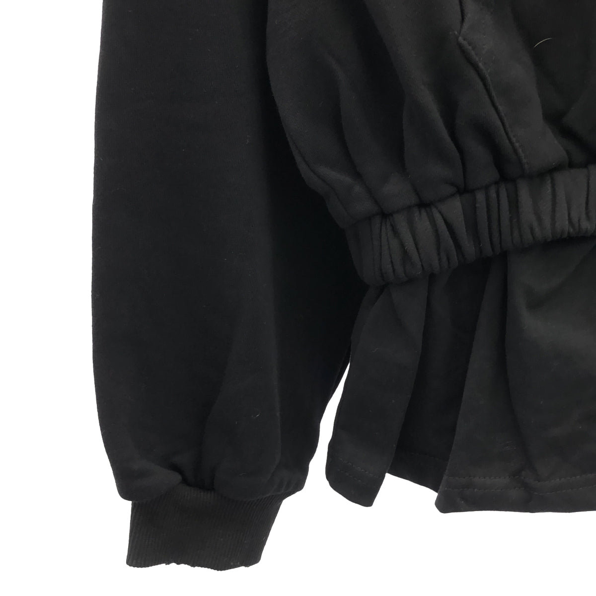 PROJECT G/R / 프로젝트 지아르 | DOUBLE LAYERED HOODIE 데미지 가공 레이어드 파커 | 1 | 맨즈