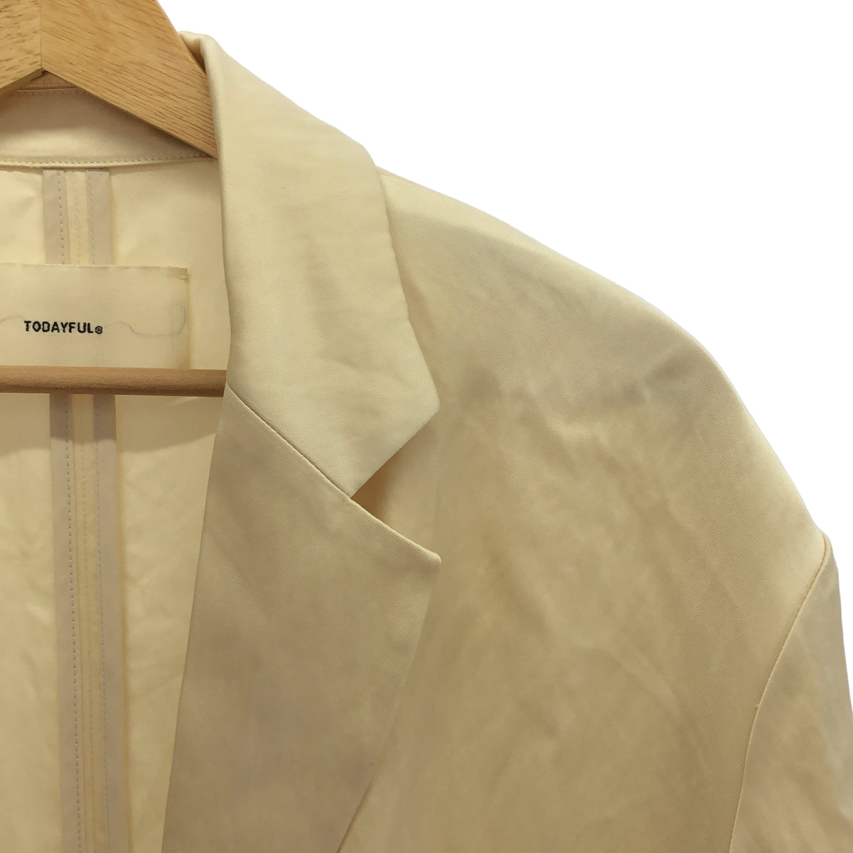 TODAYFUL 2025春夏 サテンオーバージャケット 38 TODAYFUL 2025春夏