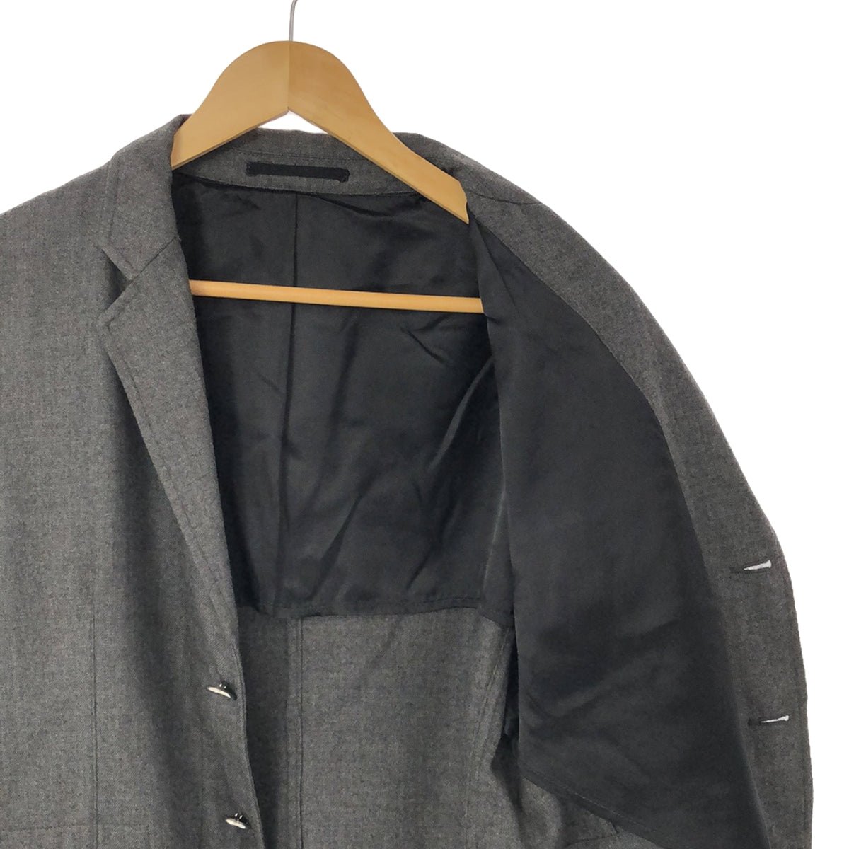 District UNITED ARROWS | Wool blazer jacket | 48 | Grey | Men's