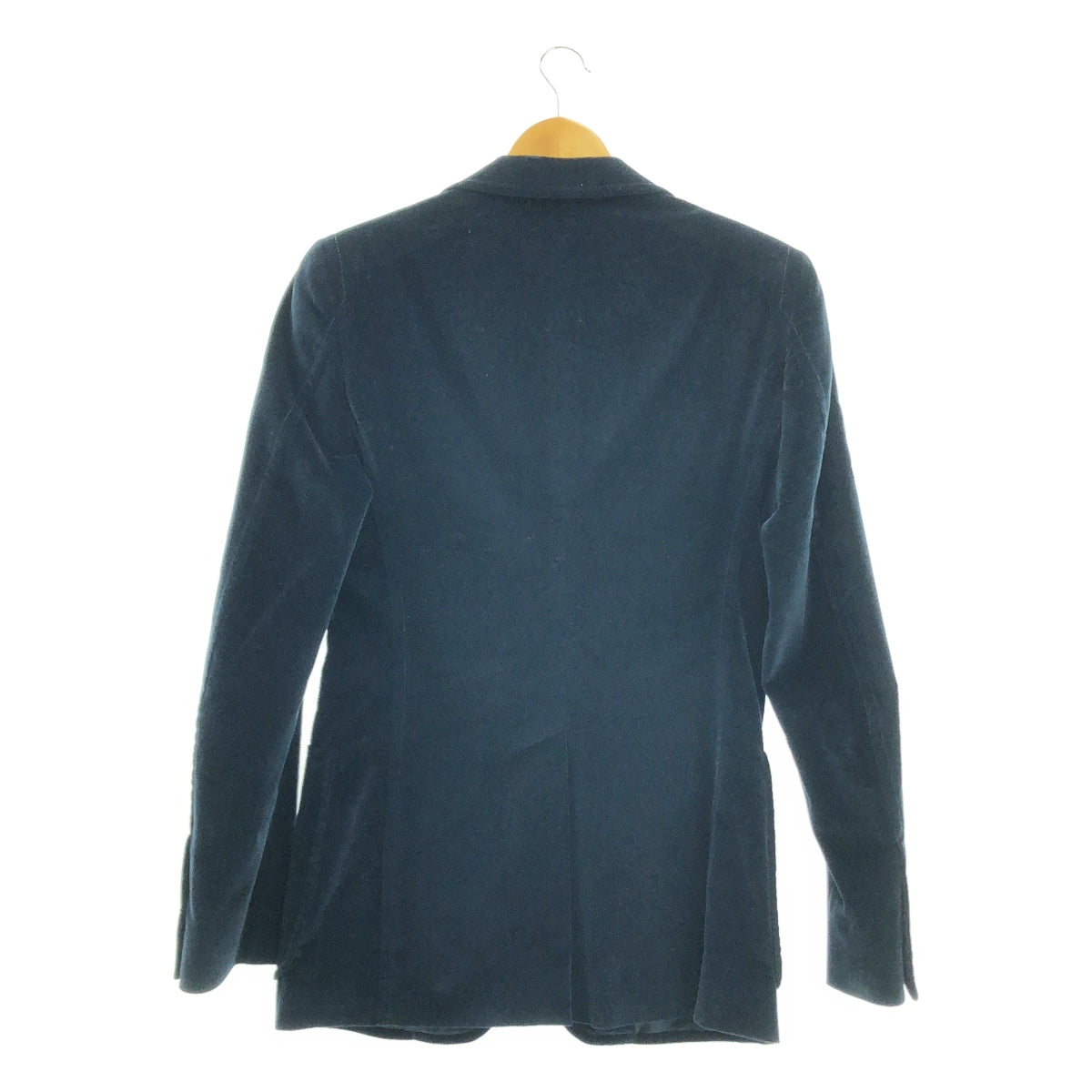 GUCCI / グッチ | ベロア ロゴボタン 2B シングルブレスト テーラード