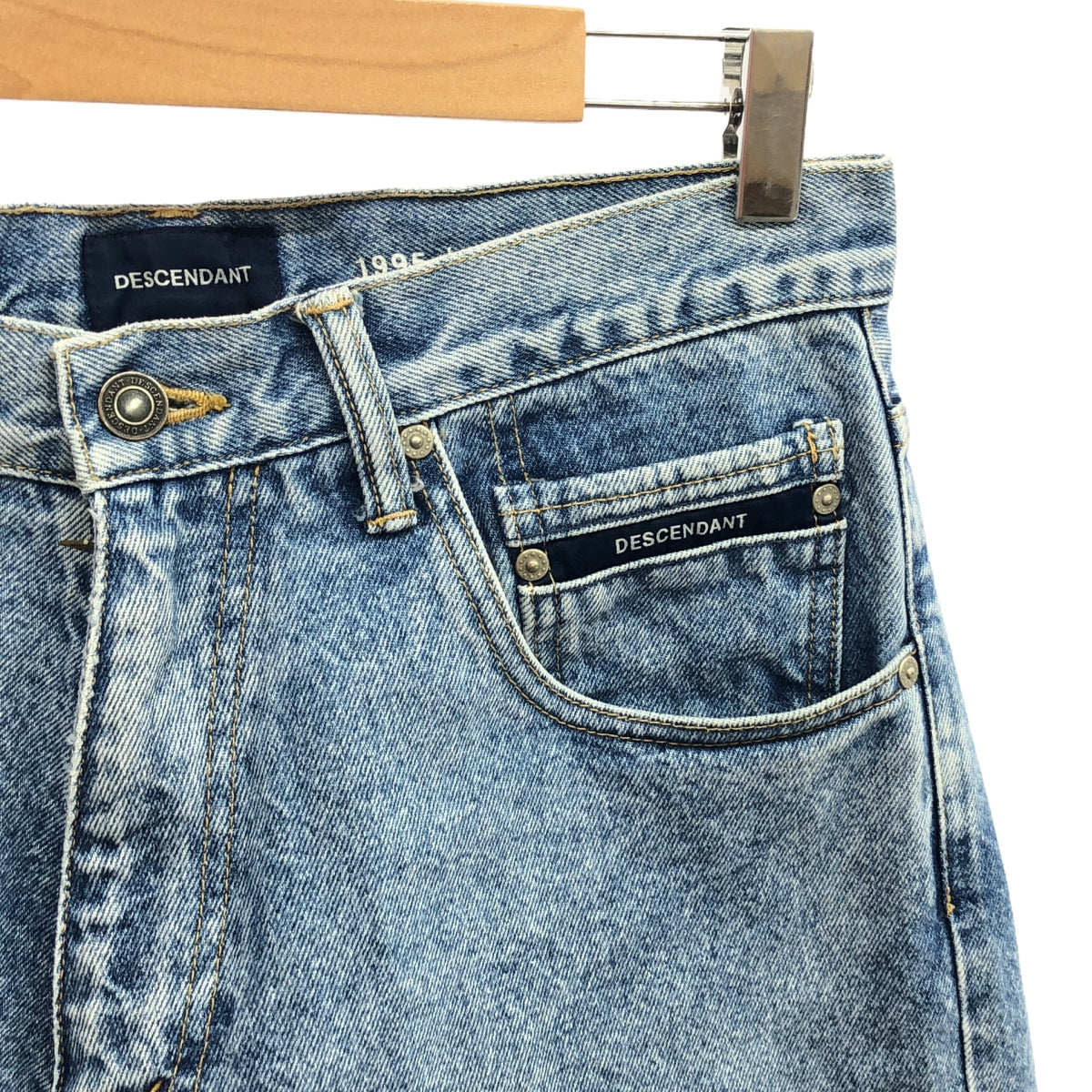 DESCENDANT / ディセンダント | 1995 Wide Baggy jeans ワイド バギー ジーンズ デニムパンツ | 2 | インディゴ | メンズ