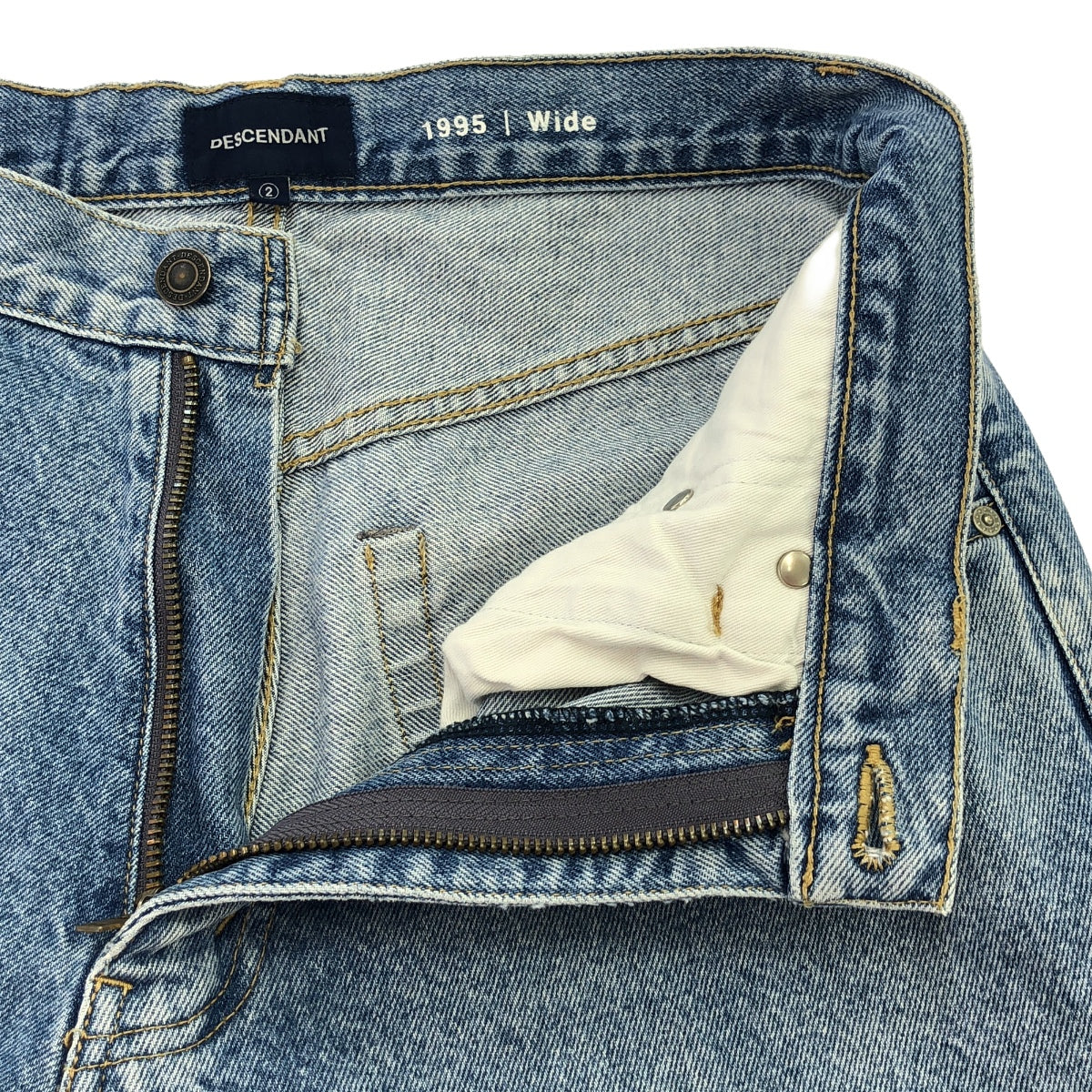 DESCENDANT / ディセンダント | 1995 Wide Baggy jeans ワイド バギー ジーンズ デニムパンツ | 2 | インディゴ | メンズ