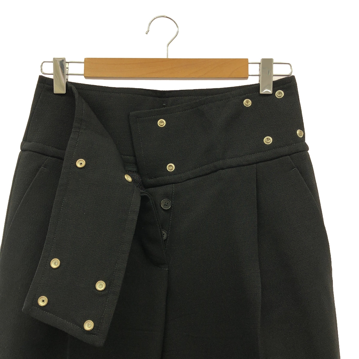 [狀況良好] JIL SANDER |寬褲 |尺寸 34 |黑色 |女性的