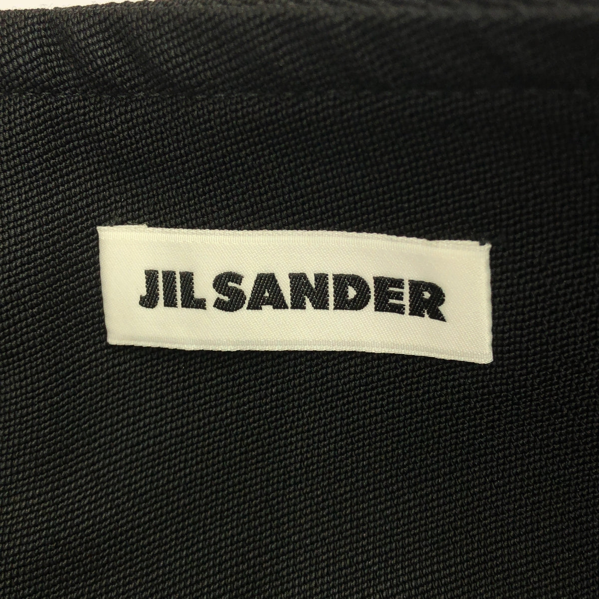 【미품】 JIL SANDER / 질 썬더 | 와이드 슬럭스 팬츠 | 34 | 블랙 | 여성