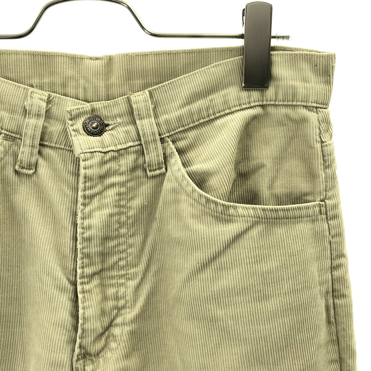 Levi's519リーバイス コーデュロイ42talon ZIP OLD