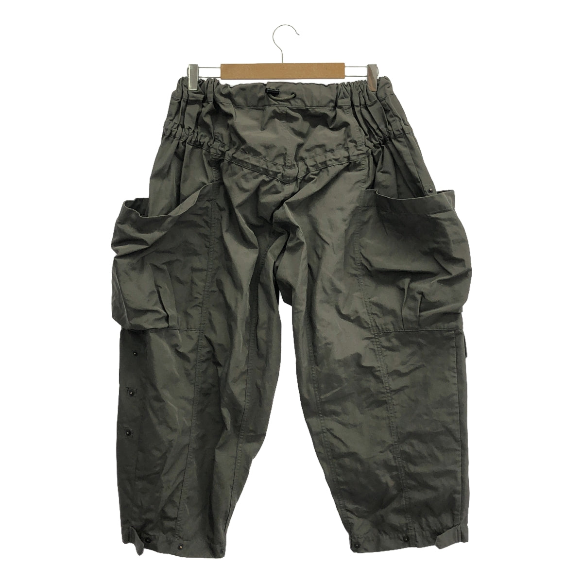 JUN MIKAMI | Polyester Twill Variable Pants | F | Gray | Women's