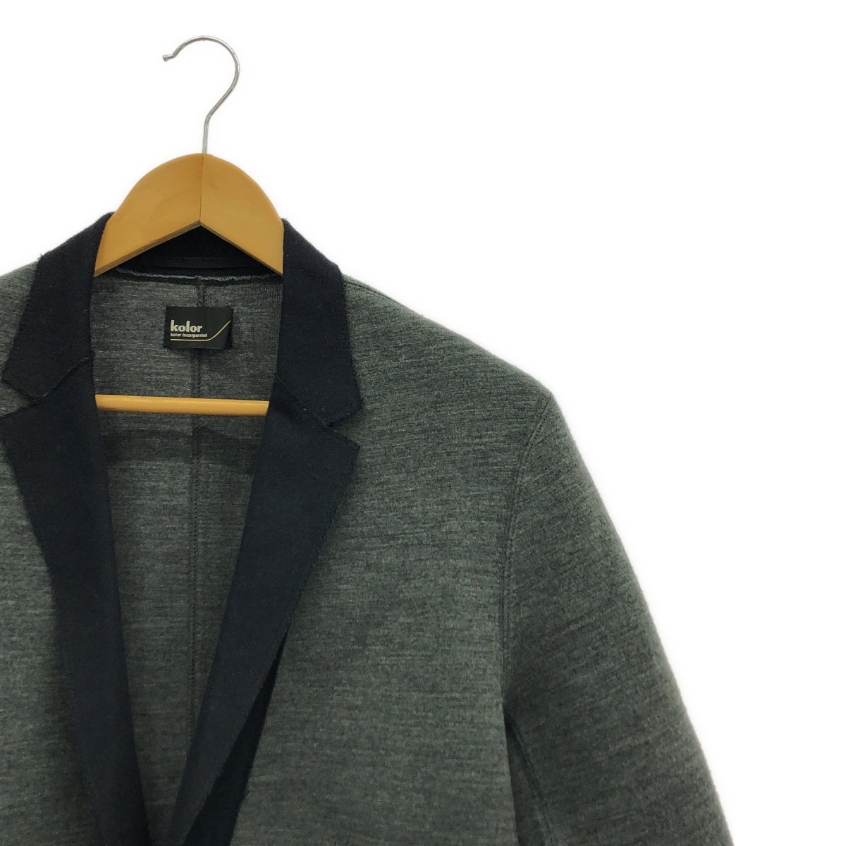 kolor / 顏色 |羊毛紙板雙層夾克 | 1 |灰色 |男士