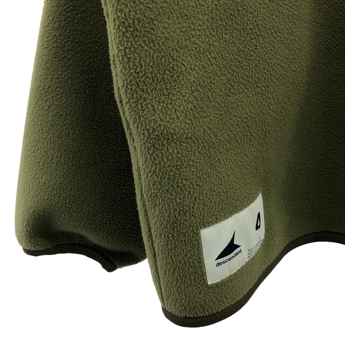 DESCENDANT / ディセンダント | FLEECE CARDIGAN フリース カーディガン | 4 | カーキ | メンズ