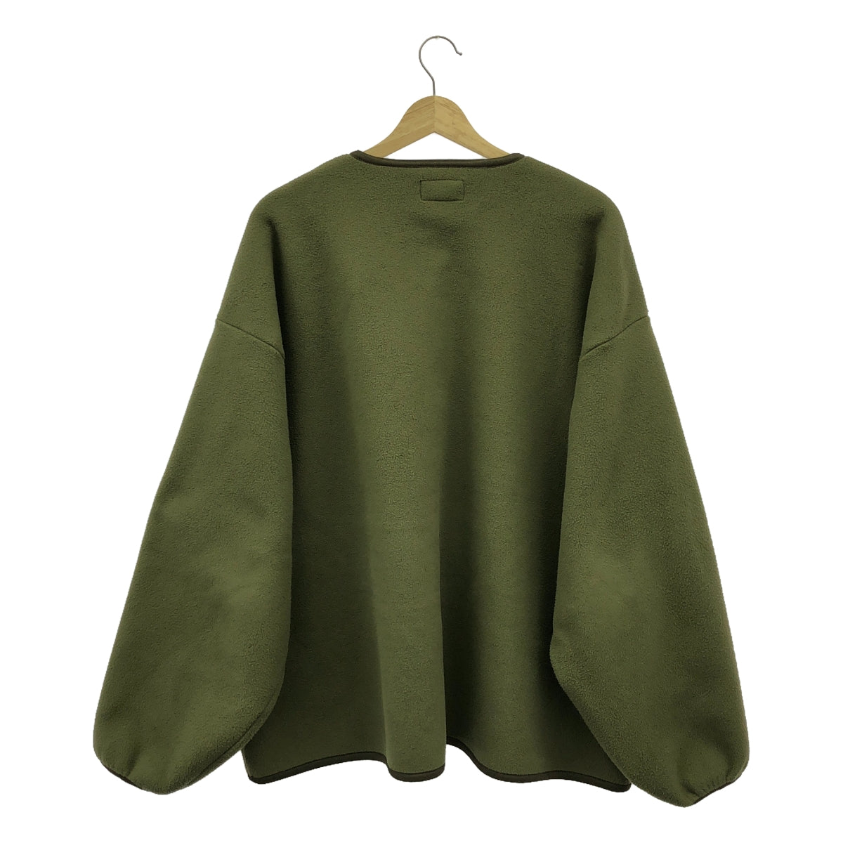 DESCENDANT / ディセンダント | FLEECE CARDIGAN フリース カーディガン | 4 | カーキ | メンズ