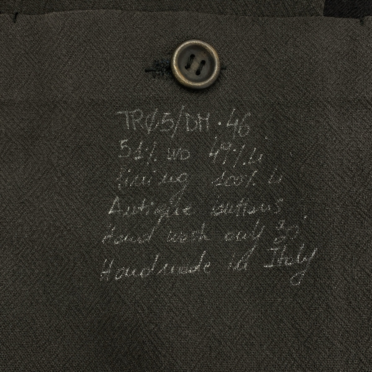 ARCHIVIO JMRibot / 아르키비오 제이엠 리봇 | 2020AW | Wool Trench Coat / TR15 / DH / 벨티드 트렌치 코트 | 46 | 남성