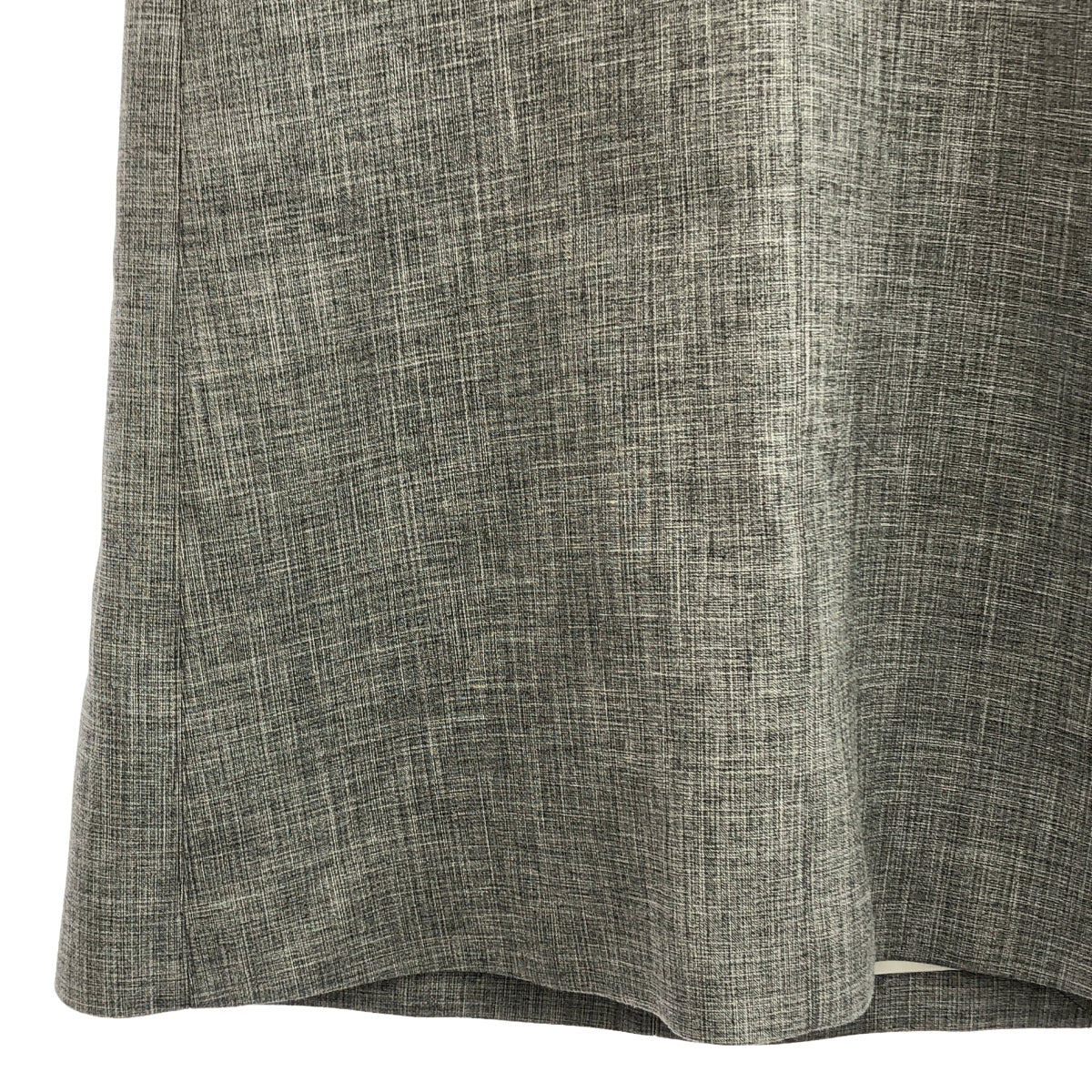 【美品】  Peter Do / ピーター ドゥ | 2020AW | コットン ウール Vネック ノースリーブ ワンピース | 36 | グレー | レディース