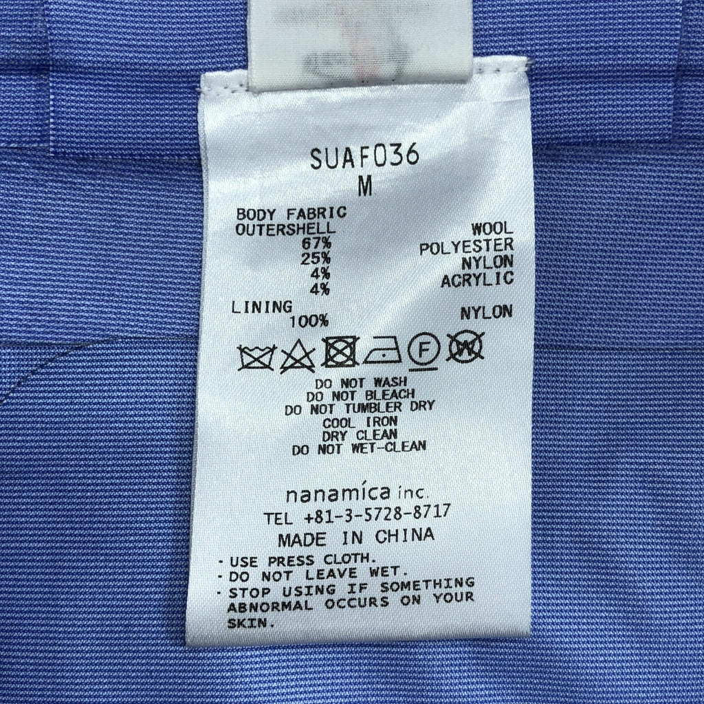 nanamica / ナナミカ | Wool GORE-TEX Jacket ウール ゴアテックス ジップジャケット | M |