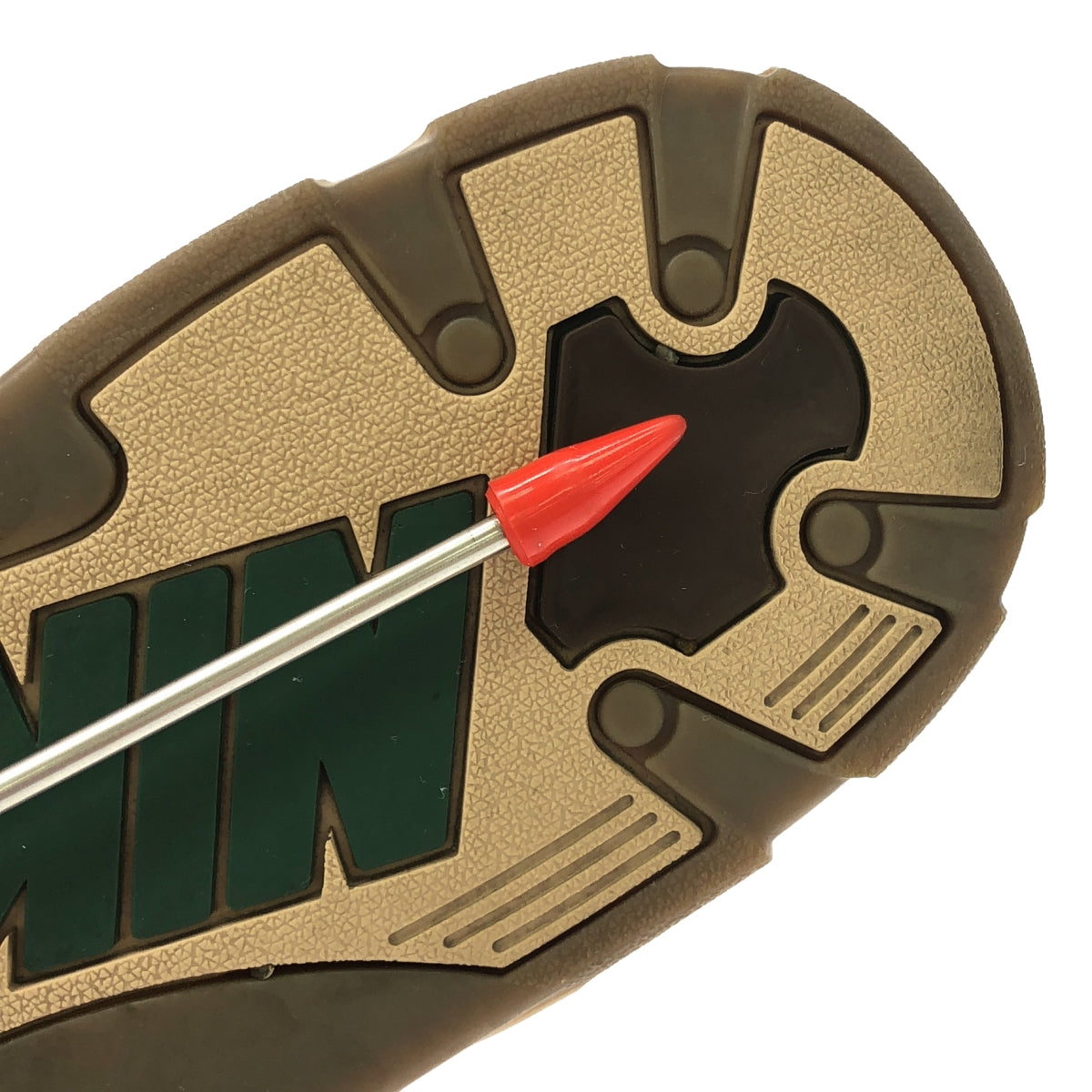 NIKE / 나이키 | 2024AW | × NIGO AIR FORCE 3 LOW SP BAROQUE BROWN AND PECAN 니고 에어포스 3 로우 스니커즈 | 27.5 | 브라운 / 베이지 / 그린 | 맨즈