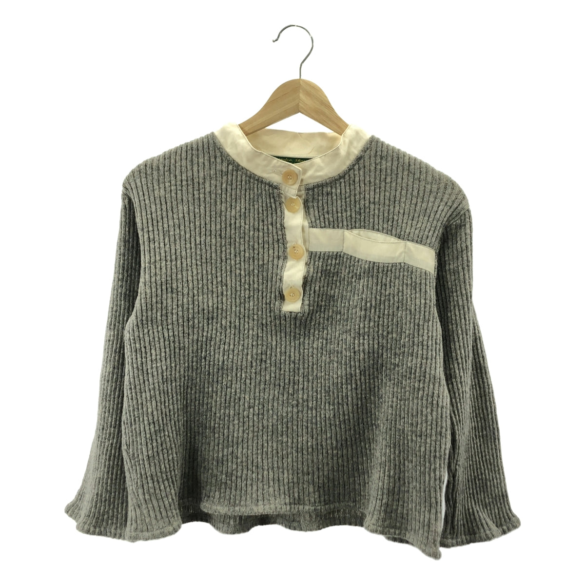 Paul Harnden / 폴 하덴 | Womens knit Grandpa / 헨리 넥 니트 스웨터 | M |