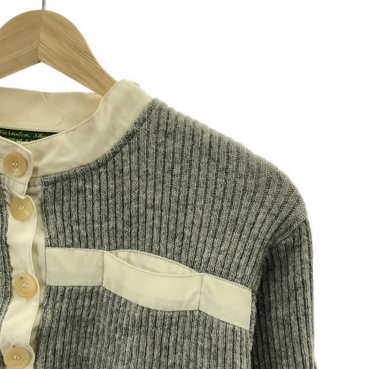 Paul Harnden / 폴 하덴 | Womens knit Grandpa / 헨리 넥 니트 스웨터 | M |