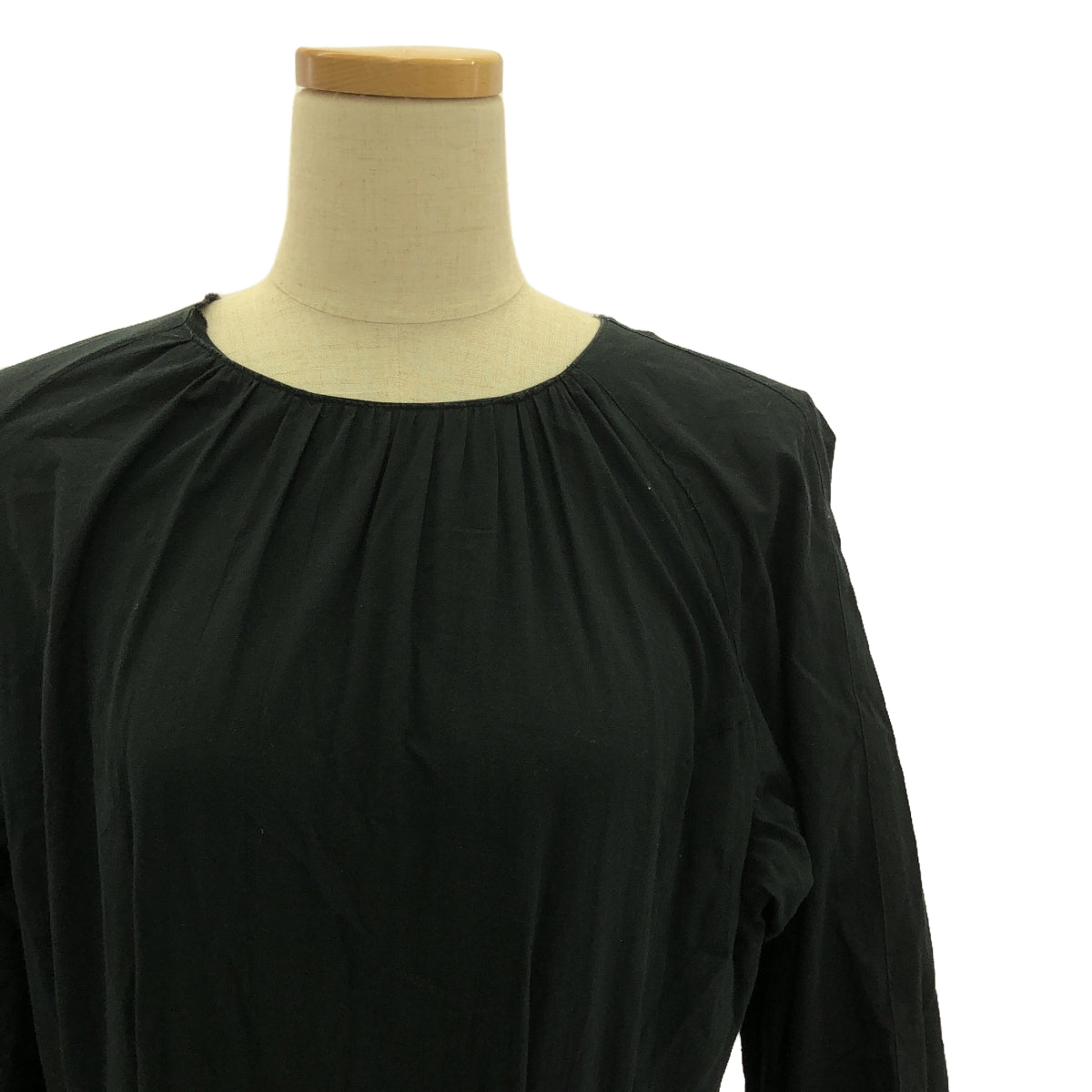 foufou / 후후 | THE DRESS #29 raglan sleeves tiered dress 라글란 슬리브 티아드 원피스 | 1 | 블랙 | 여성